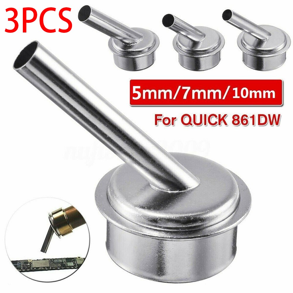 3Pcs 45 Degree Angle Nozzle Fo - Hot Air Rework Station 861Dw 评论和价格